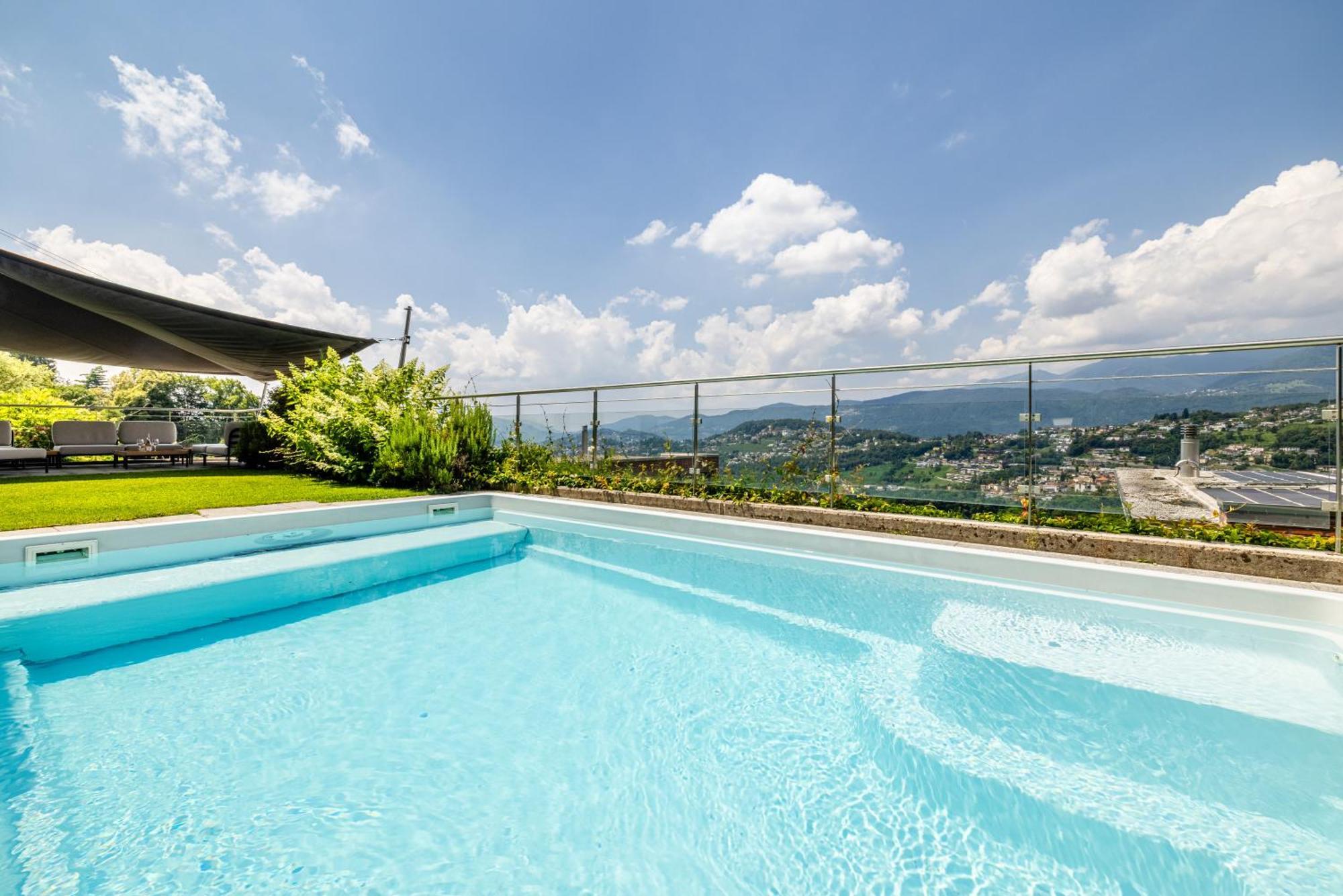 Villa Girandola With Private, Heated Pool Lugano Kültér fotó