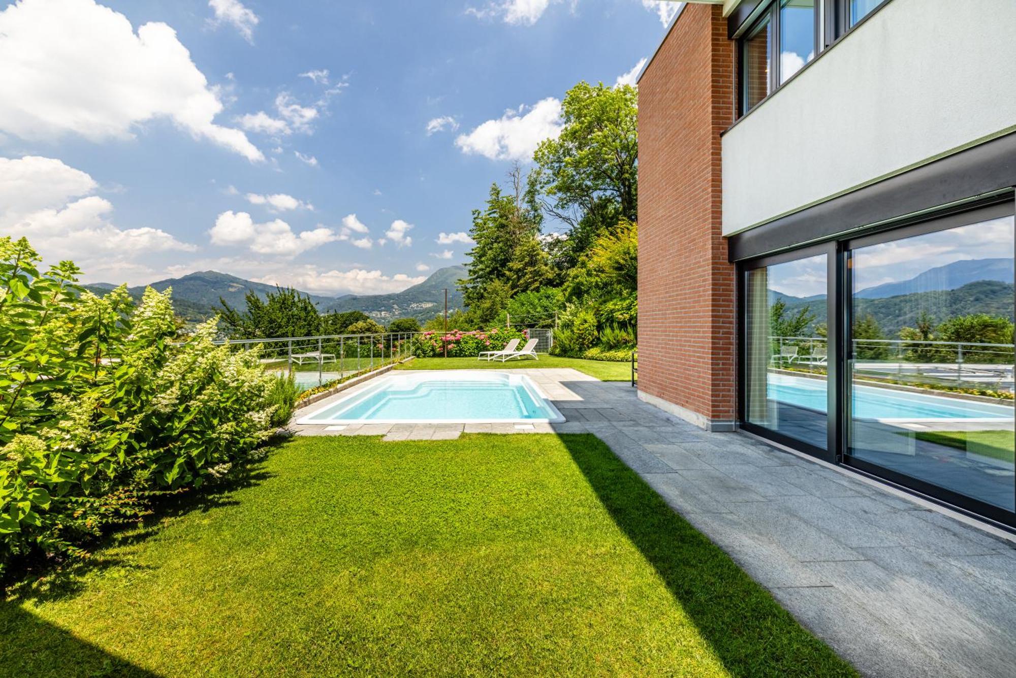 Villa Girandola With Private, Heated Pool Lugano Kültér fotó